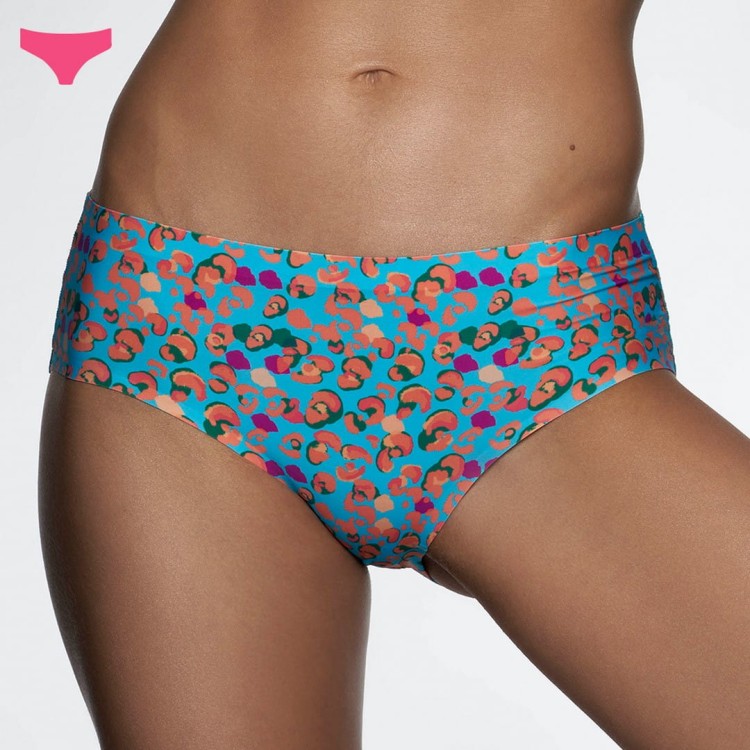 majtki damskie, kolorowe klasyczne figi damskie,