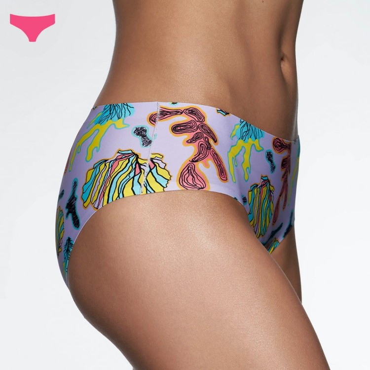 majtki damskie, kolorowe klasyczne figi damskie,