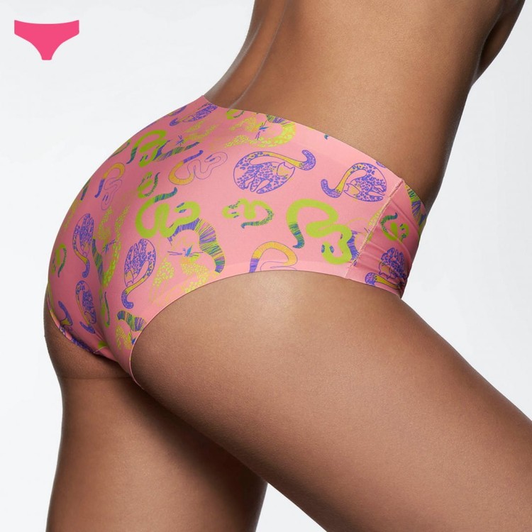 majtki damskie, kolorowe klasyczne figi damskie,