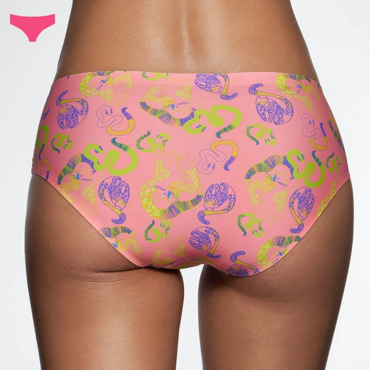 majtki damskie, kolorowe klasyczne figi damskie,