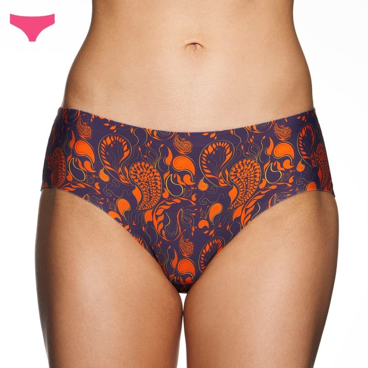 MAJTKI POWER FERN FIGI CLASSIC, majtki damskie, kolorowe klasyczne figi damskie,