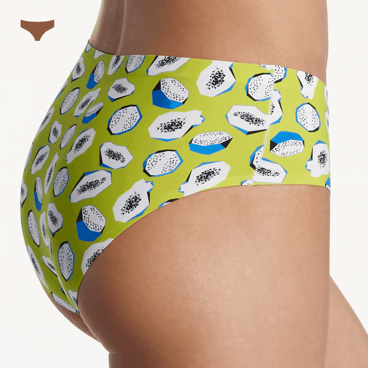 figi damskie klasyczne classic Papaya Mood - sklep internetowy z bielizną damską Paloma Pink, majtki damskie, kolorowe klasyczne figi damskie,