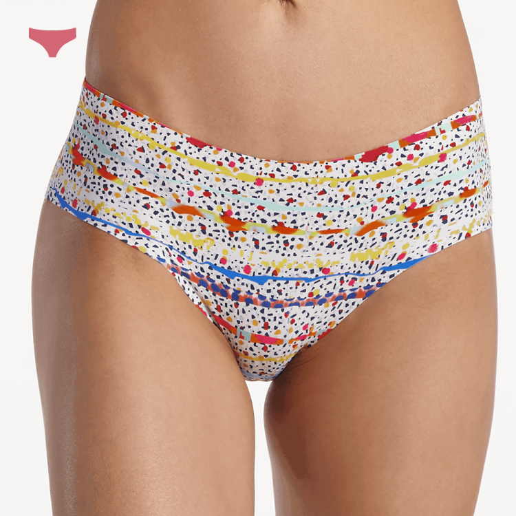 majtki damskie Paloma Pink - klasyczne figi damskie Sweet Seed