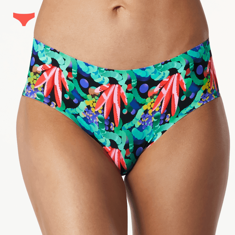 klasyczne figi damskie Vitamin D sklep internetowy z bielizną damską Paloma Pink, majtki damskie, kolorowe klasyczne figi damskie,