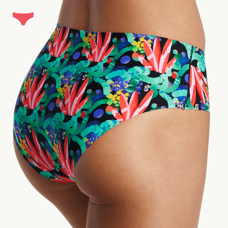 klasyczne figi damskie Vitamin D sklep internetowy z bielizną damską Paloma Pink, majtki damskie, kolorowe klasyczne figi damskie,